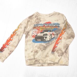 Abercrombie Kids Tan Racing Sweatshirt